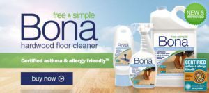 Bona launch their Certified Free and Simple Hardwood Floor Cleaner