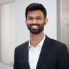 Oliver Dsa, Senior Virologist at Airmid Healthgroup working in a virology biosafety lab