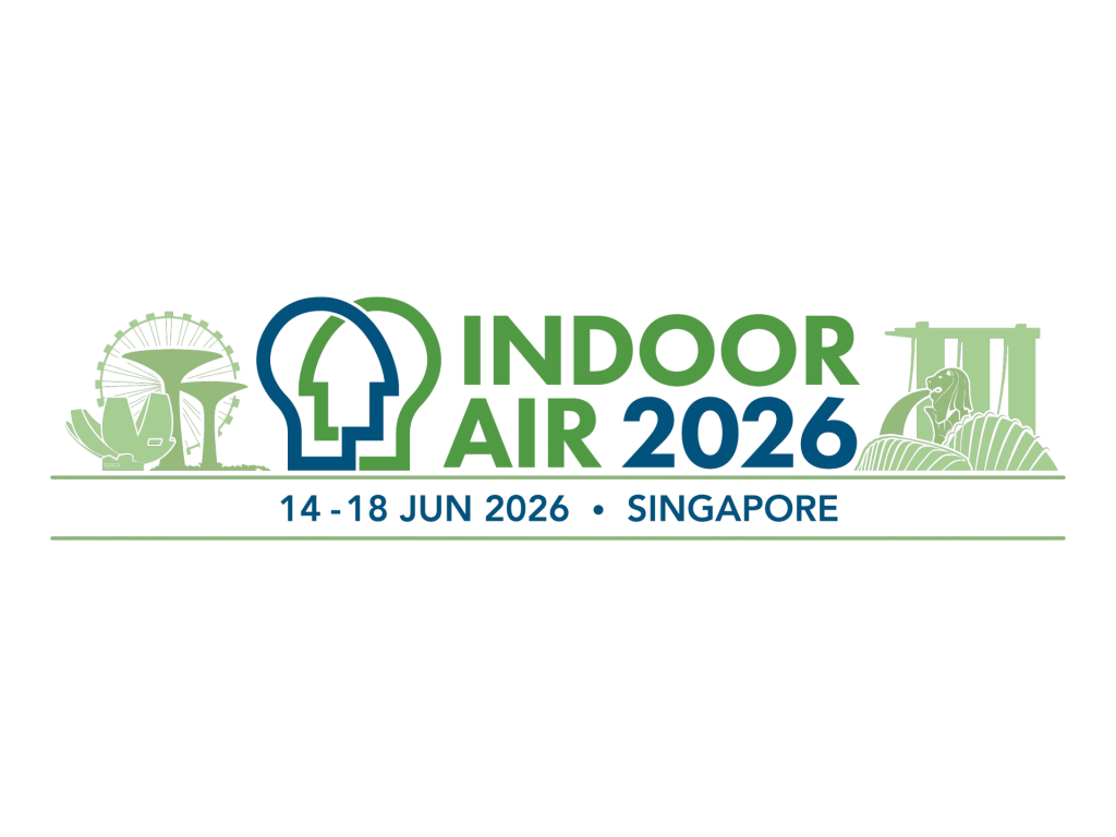 Indoor Air 2026 conference logo, Singapore, 14–18 June 2026 where Airmid present HVAC duct cleaning research